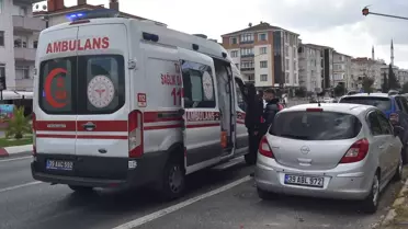 Lüleburgaz'da Motosiklet Kazası