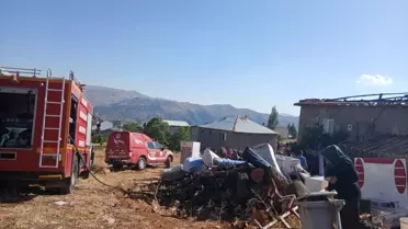 Doğanşehir'de Ev Yangını Kontrol Altına Alındı