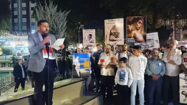 Malatya'da Gazze İçin Protesto Yürüyüşü