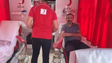 Muş'ta Kan Bağışı Kampanyası Düzenlendi