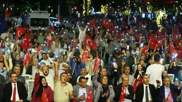 Manisa, Aydın, Denizli ve Uşak'ta '15 Temmuz' programı düzenlendi