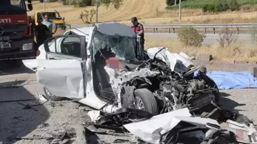 Manisa'da feci kaza! Bir aile yok oldu