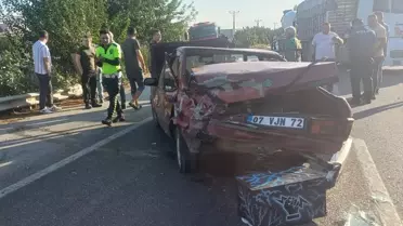 Salihli'de trafik kazasında polis memuru hayatını kaybetti
