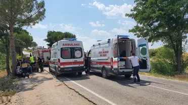 Demirci'de Trafik Kazası: 1 Ölü, 4 Yaralı