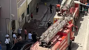 Kızıltepe'de depo yangını