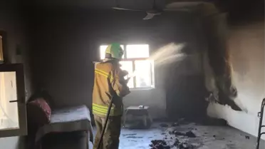 Derik'te Yangın: 1 Ölü