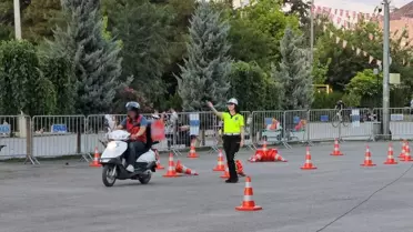 Mardin'de Güvenli Motosiklet Eğitimi