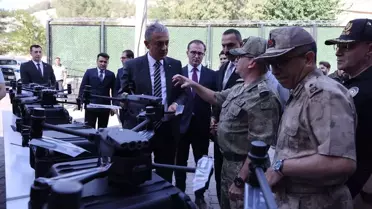 Mardin'de Sınır Güvenliği İçin 7 Dron ve Mobil Araç