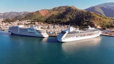 Marmaris'e Kruvaziyer Ziyareti