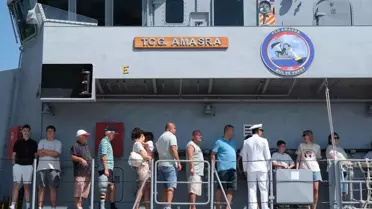Kırklareli'de TCG Amasra Ziyarete Açıldı