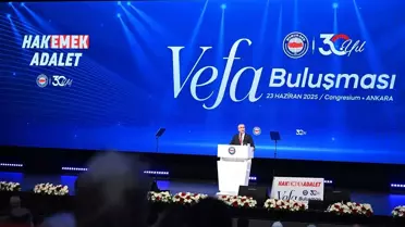 Memur-Sen 30. Yıl Vefa Buluşması programı Açıklaması