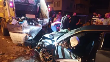 Anamur'da Kaza: 1 Ölü, 4 Yaralı