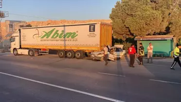 Mersin'de Trafik Kazası: Sürücü Hayatını Kaybetti