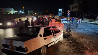 Tarsus'ta Feci Kaza: 1 Ölü, 8 Yaralı