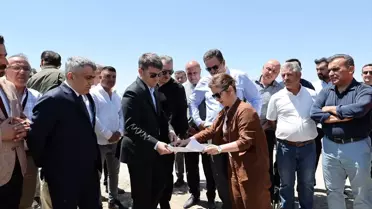 Merzifon'da Basınçlı Sulama Tesisi Açıldı