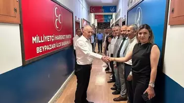 Beypazarı'nda MHP'den Bayramlaşma