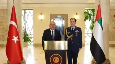 Bakan Güler, BAE'de Büyükelçiliği Ziyaret Etti