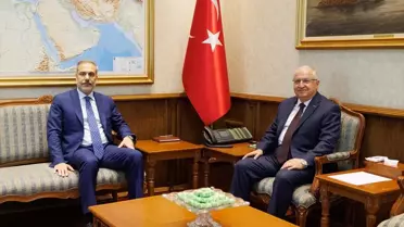 Bakan Güler ve Fidan'dan Görüşme