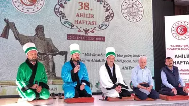 Mudurnu'da Ahilik Haftası Töreni