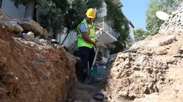 Menteşe'de İçme Suyu ve Kanalizasyon Çalışmaları Başladı