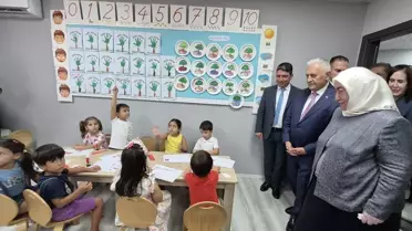 Dalaman'da Kızılay Anaokulu Açıldı
