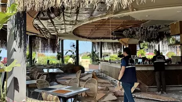 Fethiye'de Restoranın Tavanı Düştü: 5 Yaralı