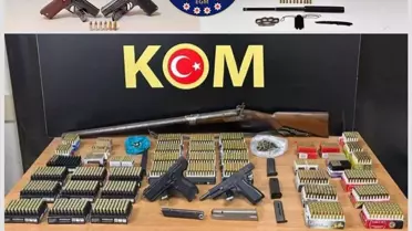 Muğla'da Ruhsatsız Silah Operasyonu