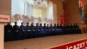 Muş'ta 19 hafız için icazet töreni düzenlendi