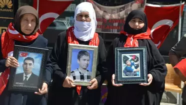 Muş'ta Aileler Evlatları İçin Eylemde