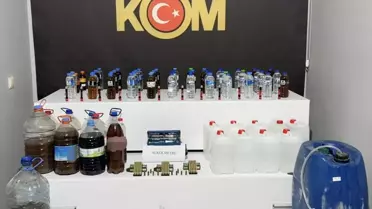 Niğde'de Sahte İçki Operasyonu
