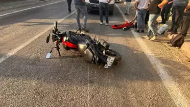 Ödemiş'te Motosiklet Kazası: 2 Yaralı