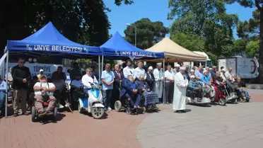 Ünye'de Filistinliler İçin Gıyabi Cenaze Namazı