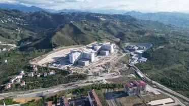 Ordu Şehir Hastanesinin yapım çalışmaları devam ediyor