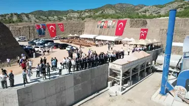 Osmancık'ta Asfalt Plenti Tesisinin Açılışı Yapıldı