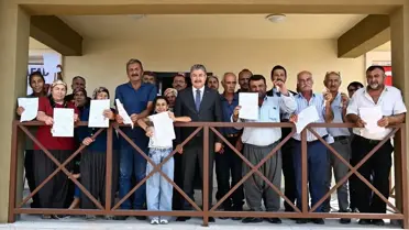 Kadirli'de Depremzedelere 15 Köy Evi Teslimi