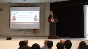 Pakistan'da Türkiye Bursları Oryantasyonu