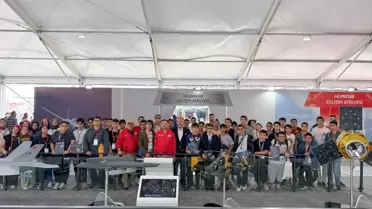 TEKNOFEST'te Melikgazi Rüzgarı