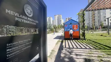 Talas'ta Acil Durum Konteynerleri Kuruldu