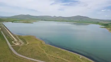 Patnos Barajı'nda Su Seviyesi Yükseldi