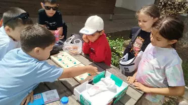 Çocuklar Çömlek Yapmayı Öğrendi