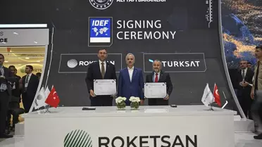 Roketsan ve Türksat'tan Uzay Protokolü