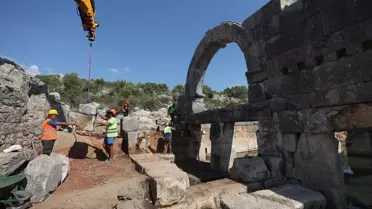 Myra Antik Kenti'nde Nymphaion Restorasyonu