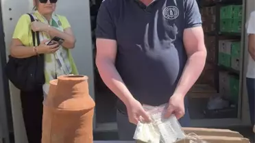 Türkiye'deki antik kentte 2 bin yıllık kadın ayak izi bulundu