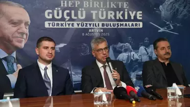 Sağlık Bakanı Memişoğlu, Artvin'de 'Türkiye Yüzyılı Buluşmaları'nda konuştu Açıklaması