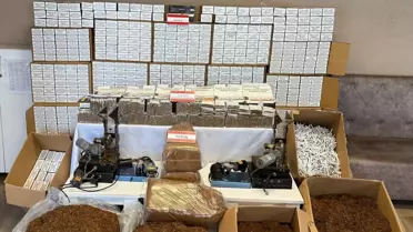 Serdivan'da Kaçak Sigara Operasyonu