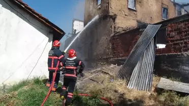 Taraklı'da Yangın: Hayvanlar Kurtarıldı