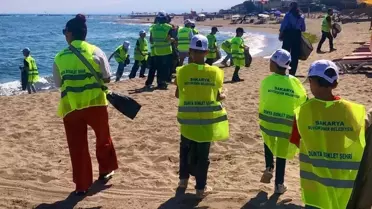 Sakarya'da Çocuklarla Çevre Temizliği