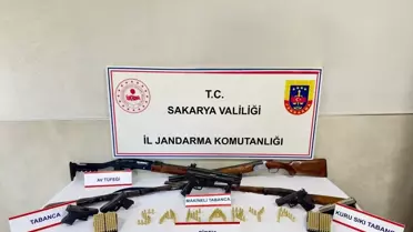 Sapanca'da Silah Kaçakçılığı Operasyonu