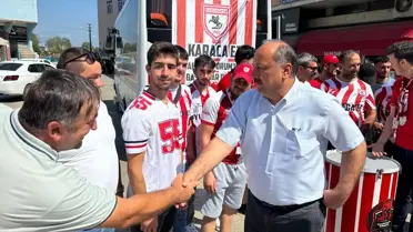 Samsunsporlu Taraftarlara Başkan Desteği