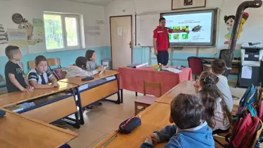 Çocuklara Tarım Eğitimi Verildi